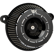 Load image into Gallery viewer, KHROME WERKS Instigator Air Cleaner - Tracer - Black - M8 250110