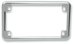 DRAG SPECIALTIES CHR LIC PLATE FRAME 4X7 (EA) DS-270220