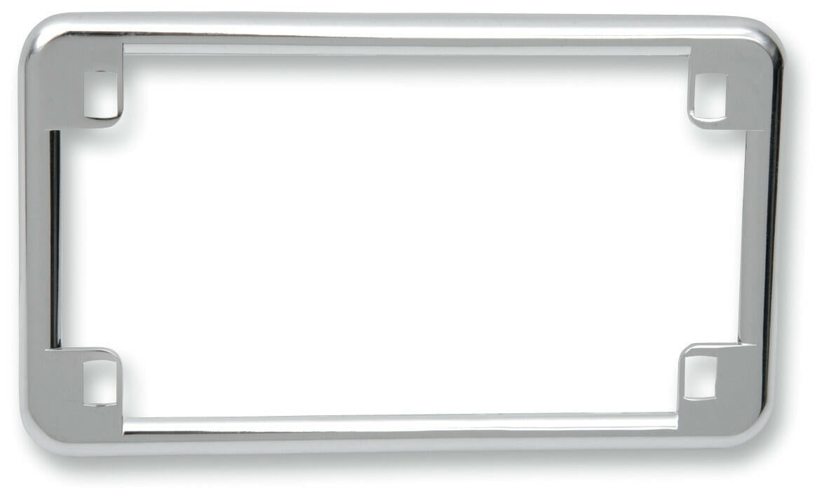 DRAG SPECIALTIES CHR LIC PLATE FRAME 4X7 (EA) DS-270220