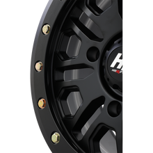 Load image into Gallery viewer, HIGHLIFTER HL23 ALLOY 15X7 4/156 5+2 (+38mm) BEADLOCK MATTE BLACK W1 15HL23-1456