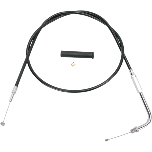 DRAG SPECIALTIES BLACK THROTTLE CABLE 4330348B