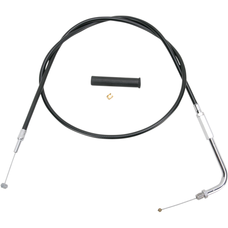 DRAG SPECIALTIES BLACK THROTTLE CABLE 4330348B
