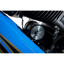 Load image into Gallery viewer, PC RACING FLO FILTER SPIN ON ANODIZED BLK PCS4B