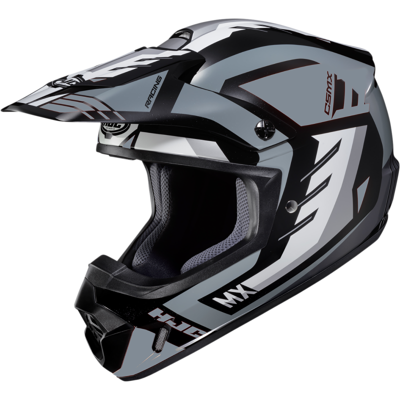 HJC CS-MX2 Motocross MX Motorcycle Helmet Phyton Grey MEDIUM  |  0110-7721