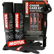 Motul Off-Road Chain Care Kit for MX Motocross Trail XC Race Motorcycle ATV