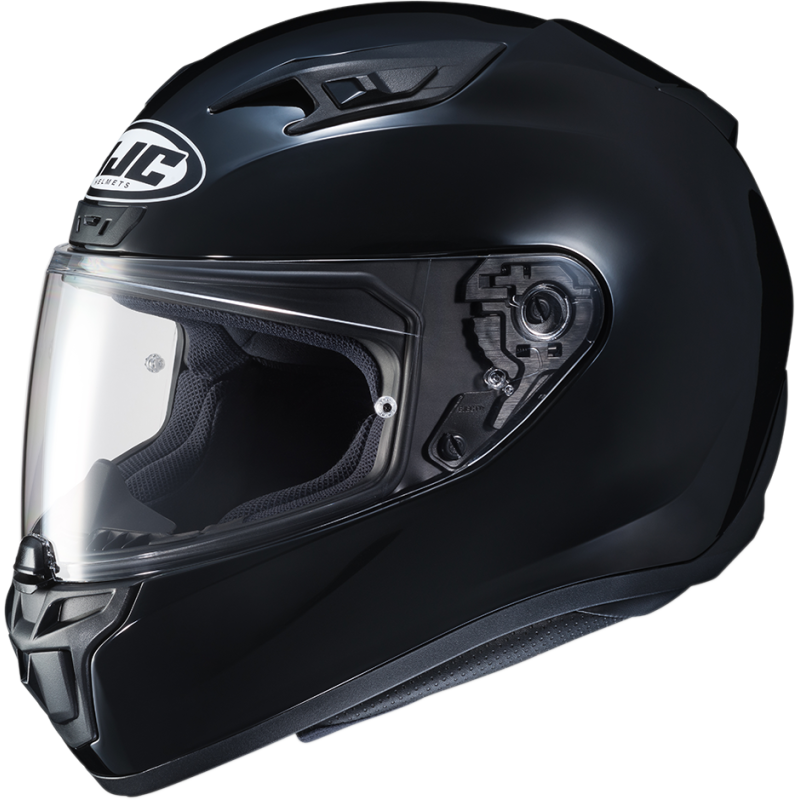 HJC i10 Full Face SNELL Motorcycle Helmet Gloss Black XL   |  0101-12462