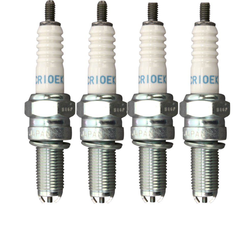 4 NGK CR10EK 2360 Spark Plug Plugs Bougies - Set of FOUR Yamaha Suzuki