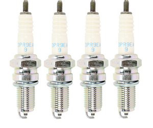 4 NGK DPR9EA-9 Spark Plug Plugs Bougies - Set of four Lot de Quatre | 5329