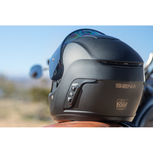 Load image into Gallery viewer, Sena Momentum LITE Motorcycle Helmet with Bluetooth Radio Full Face Matte Black