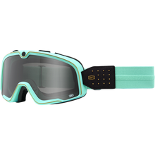 Load image into Gallery viewer, 100 Percent Goggles Barstow Cardif with Smoke Lens 100% MX Motorcycle