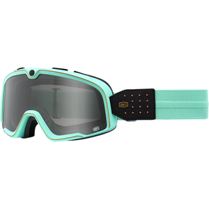 100 Percent Goggles Barstow Cardif with Smoke Lens 100% MX Motorcycle