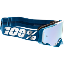 Load image into Gallery viewer, 100 Percent Armega Goggles Albar w/Flash Silver Lens  100% MX Motorcycle