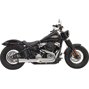 Bassani Xhaust 2:1 Chrome Road Rage Exhaust full system for Harley FXFB FLSL