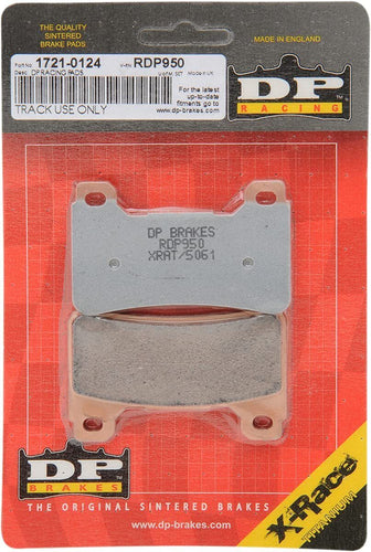 DP BRAKES RDP950 RACE COMPOUND BRAKE PAD SET RDP950