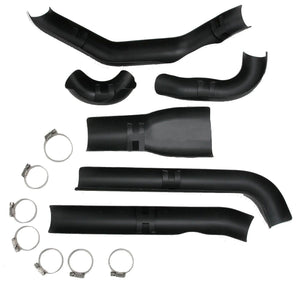 Bassani Heat Shield Kit Set BLACK 6pc. for 2-into-1 Road Rage Systems for Harley