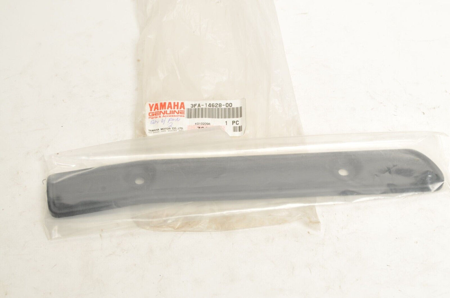 Genuine Yamaha Exhaust Pipe Protector heat shield Grizzly 125  |  3FA-14628-00