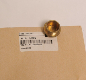 Genuine Yamaha Plug Screw mikuni carb float bowl IT125 TZ100 +  |  537-14115-00