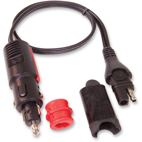 Optimate CABLE O-02 ADAPTER SAE TO AUTO/BIKE CIGARETTE SOCKET PLUG  - Like New