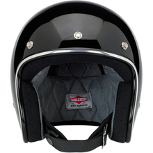 Load image into Gallery viewer, Display Biltwell Bonanza Helmet DOT - Gloss Black Medium MD MED M | 1001-101-203