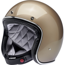Load image into Gallery viewer, Display Biltwell Bonanza Helmet DOT - Metallic Champagne XS  | 1001-328-201