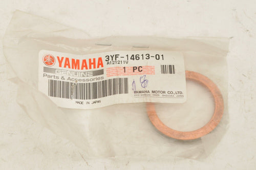 Genuine Yamaha Exhaust Pipe Gasket - XT TT FZR R6 XSR R7 R6 YFM |  3YF-14613-01