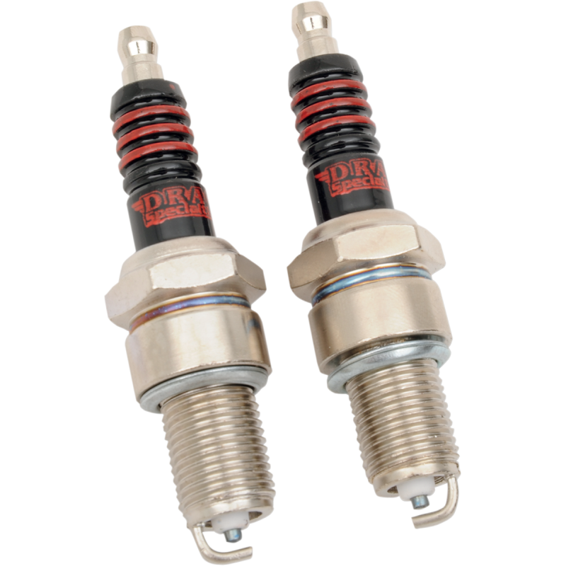 Drag Specialties Spark Plug Set Pair 2103-0196 for Harley Davidson XL +