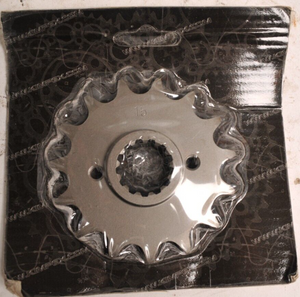 Kimpex Steel Front Sprocket 003361 Fits Kawasaki EN500 EX500 KLR250 Suzuki GSXR+ - Like New