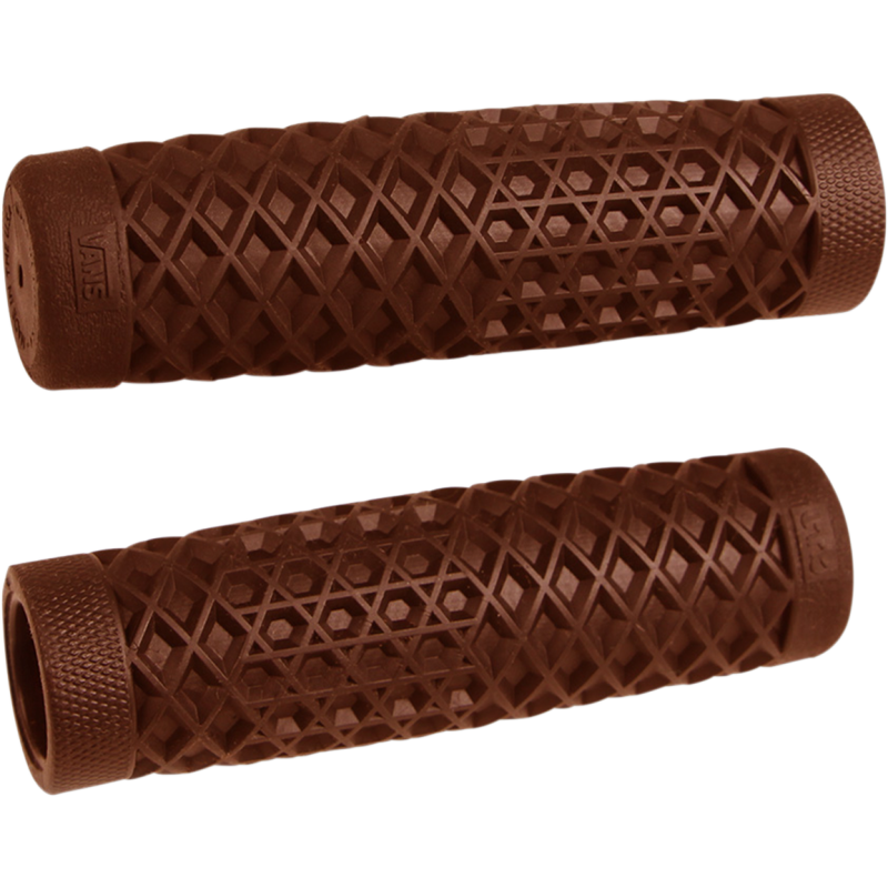 Vans Cult Waffle Motorcycle Handlebar Handle Grip Grips - BROWN 1