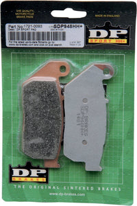 DP BRAKES SDP127HH SPORT HH COMPOUND BRAKE PAD SET SDP127HH