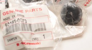 NEW Kawasaki NOS 92161-0073 DAMPER,SIDE COVER KX250F KX450F 2004-2017 LOT OF 2