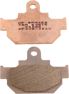 DP BRAKES DP208 STANDARD COMPOUND BRAKE PAD SET DP208