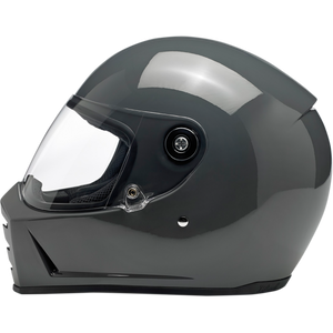 Biltwell Lanesplitter Helmet ECE - Gloss Storm Grey XS Extra Small  1004-109-101