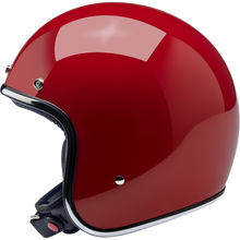 Load image into Gallery viewer, Display Biltwell Bonanza Helmet DOT - Gloss Red Medium MD MED M | 1001-137-203