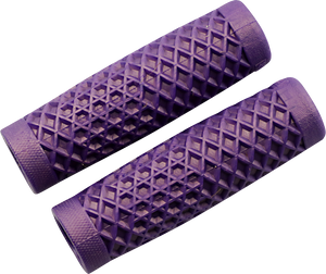 Vans Cult Waffle Motorcycle Handlebar Handle Grip Grips - Purple 7/8 | B01VTIP