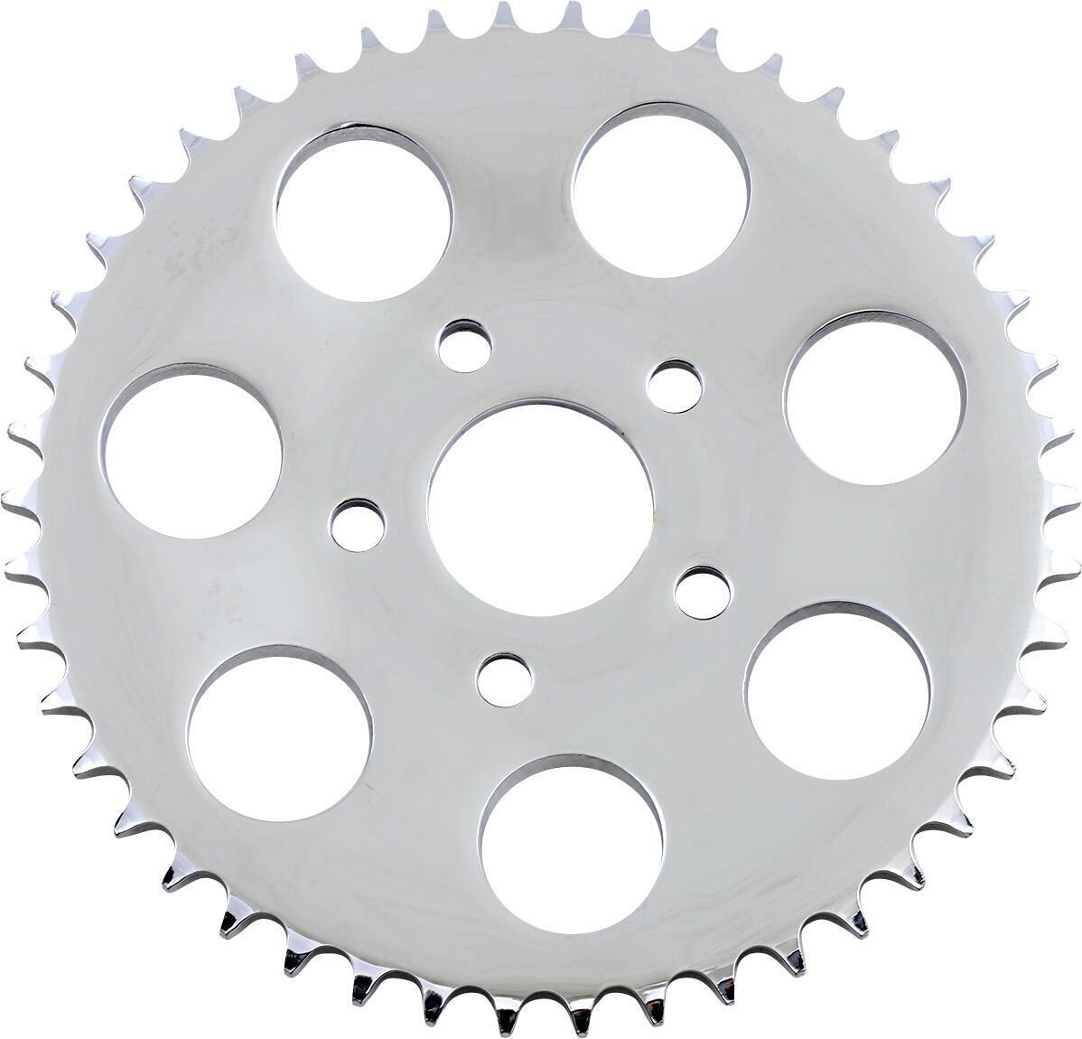 DRAG SPECIALTIES 86-99 46T CHR REAR SPROCKET (DISHED) 1210-0381