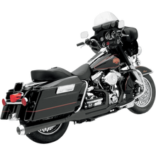 Load image into Gallery viewer, Bassani Heat Shield Kit Set BLACK 6pc. for 2-into-1 Road Rage Systems for Harley