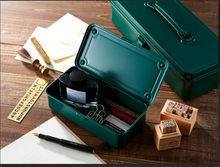 Load image into Gallery viewer, TOYO Steel Tool Box T-190 Navy Blue  - 8x4x2 (approx)  -  Made in JAPAN