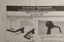 Load image into Gallery viewer, Genuine Yamaha Hand Guard Mount Kit 5639-385 Arctic Cat  |  SMA-8JPHG-MA-01