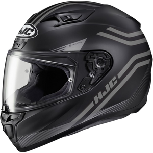 HJC i10 Full Face SNELL Motorcycle Helmet STRIX Black Silver XXL  |  0101-14252