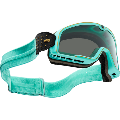 100 Percent Goggles Barstow Cardif with Smoke Lens 100% MX Motorcycle