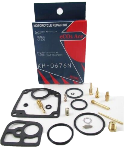 Honda Carburetor Repair Carb Kit CT200 Trail 90 1964-66 KH-0676N | Keyster Japan