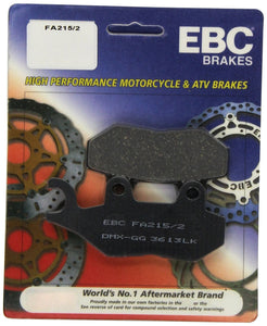 EBC FA215/2 ORGANIC SERIES BRAKE PAD SET EBC FA215/2