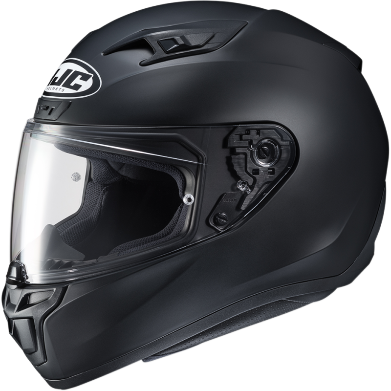 HJC i10 Full Face SNELL Motorcycle Helmet Satin Black Large LG L   |  0101-12475