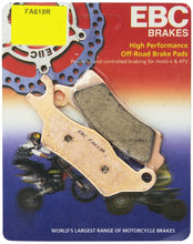 Load image into Gallery viewer, EBC FA618R SINTERED SERIES BRAKE PAD SET FA618R