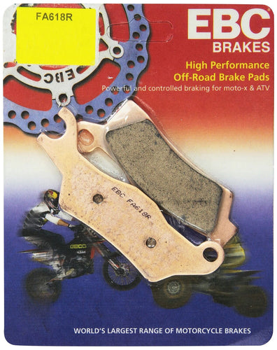 EBC FA618R SINTERED SERIES BRAKE PAD SET FA618R