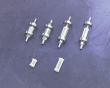 Load image into Gallery viewer, DRAG SPECIALTIES MINI 1/4" CLEAR GAS FILTER (EA) DS-391673