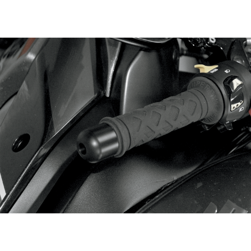 VORTEX BAR END SLIDER F/ KAWASAKI BLACK BE408K
