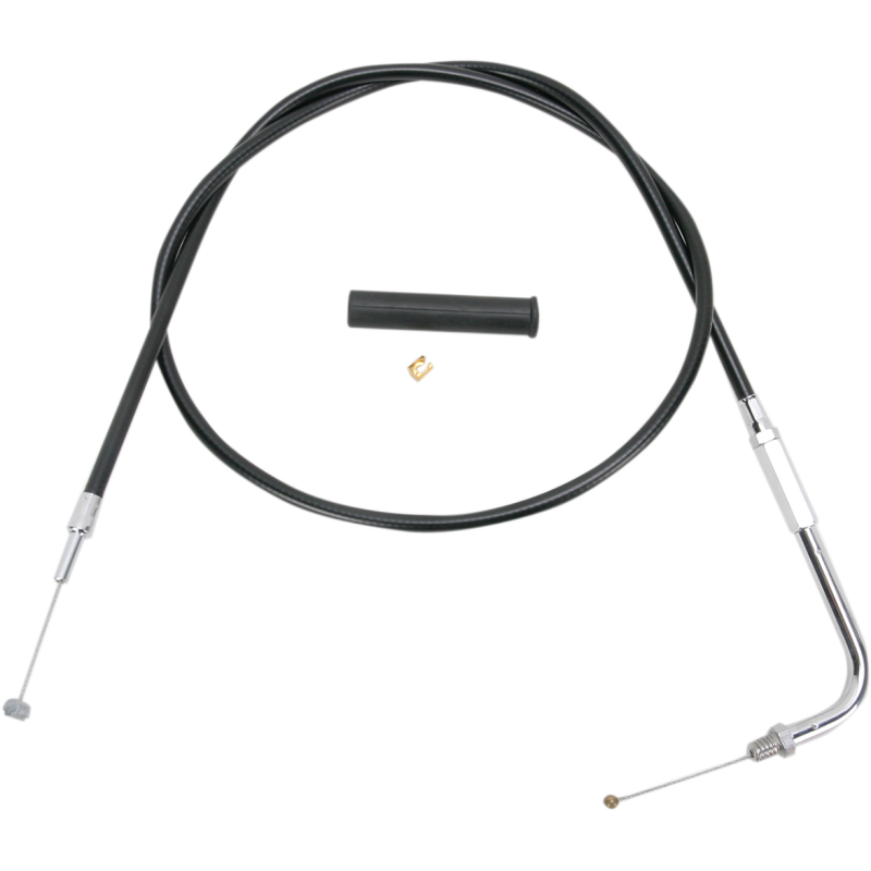 DRAG SPECIALTIES BLACK THROTTLE CABLE 4330544B