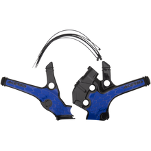 Load image into Gallery viewer, ACERBIS Frame Guards- X-GRIP YZ65:18-22 Black/Blue 2736381004