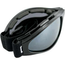 Load image into Gallery viewer, BOBSTER CROSSFIRE SM FOLDING GOGGLES BLACK FR SM BCR001